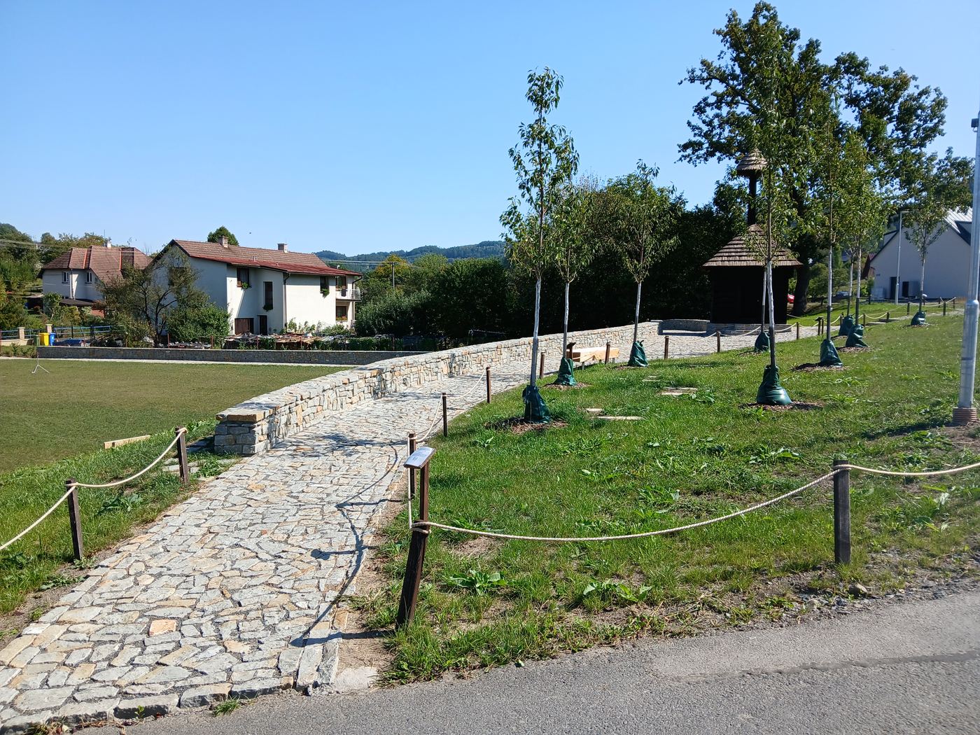 Revitalizace centra obce – plácek u hasičárny